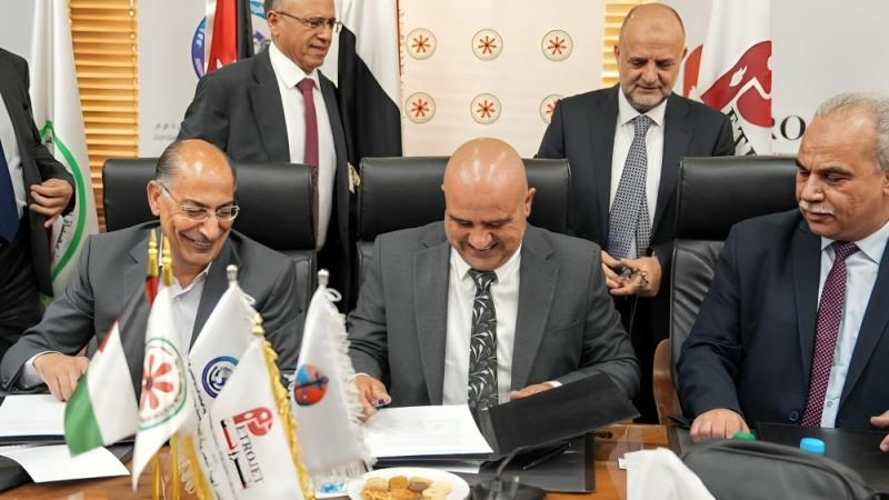 بتروجت تتعاون مع الأردن لإنشاء مرافق تخزين الغاز المسال